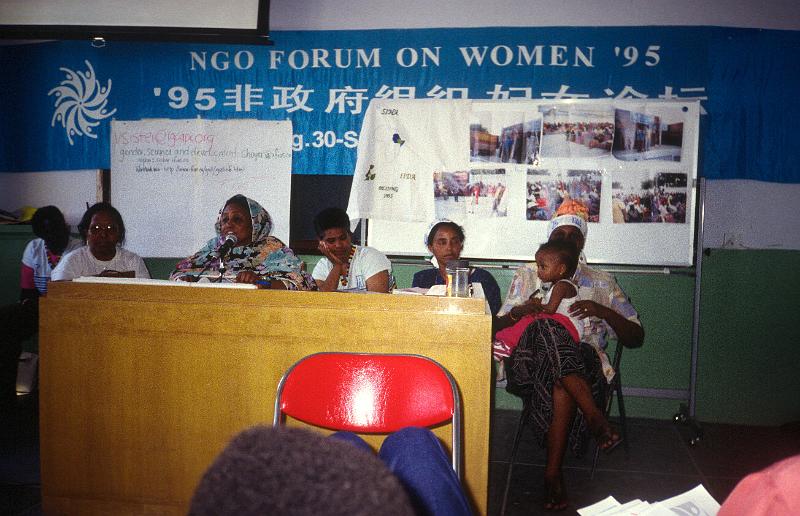 0150-workshop on women of Africa.jpg - Workshop on women of Africa. NGO Forum,  Huairou China.